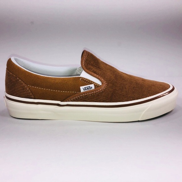 VANS Slip On 98 DX Anaheim Factory Brown Sneakers - Picture 2 of 7